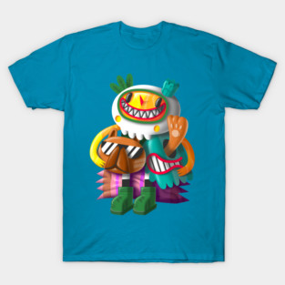 Doodle Boy SKULL HEAD BENNY T-Shirt