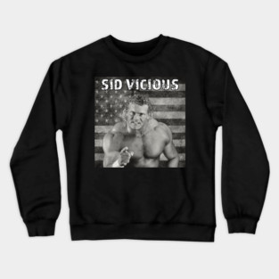Sid Vicious / Wrestling Style Crewneck Sweatshirt