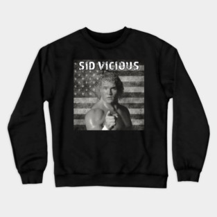 Sid Vicious / Wrestling Style Crewneck Sweatshirt