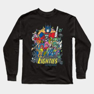 Eighties Heroes Long Sleeve T-Shirt