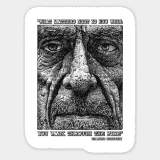 Bukowski Sticker