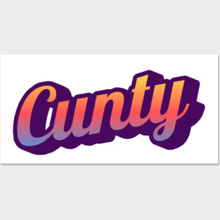 Cunty Posters and Art