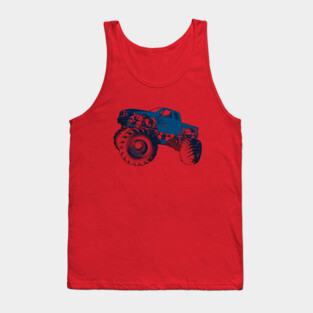 Monster Truck Lover Tank Top