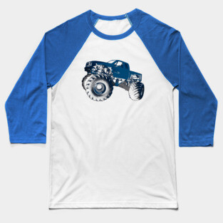 Monster Truck Lover Baseball T-Shirt