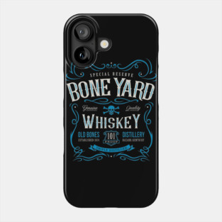 Boneyard Whiskey Label Phone Case