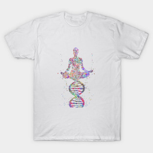 Yoga pose, DNA yoga pose T-Shirt