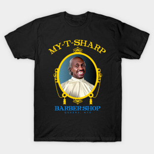 MY-T-SHARP Barber Shop - Coming To America T-Shirt