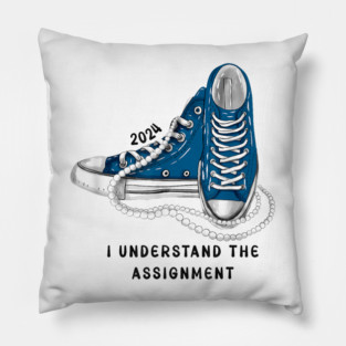 Funny Gifts Chucks And Pearls Harris Women Pillow