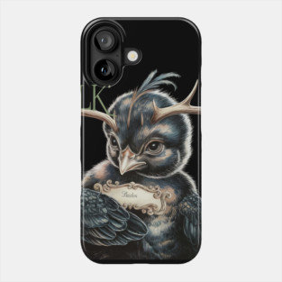 Artwork Mysterious Baby Chicken Face Head Like Deer Phone Case