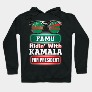 Ridin With Kamala Florida Famu Hbc Hoodie
