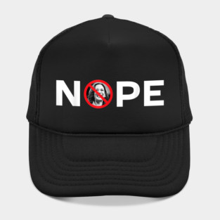 Nope 'No Kamala' Sign Anti Kamala Hat