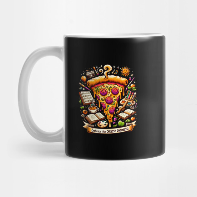 Pizza Lover Cheesy Goodness by logiamerch