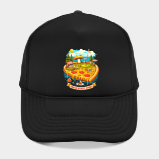 Pizza Lover Cheesy Goodnes Hat