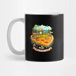 Pizza Lover Cheesy Goodnes Mug