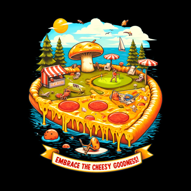 Pizza Lover Cheesy Goodnes by logiamerch