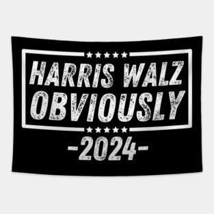 Harris-Walz-Obviously Tapestry