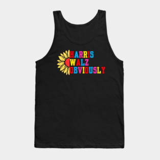 Harris-Walz-Obviously Tank Top