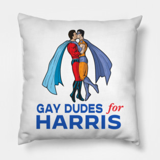 Gay Dudes For Harris Pillow