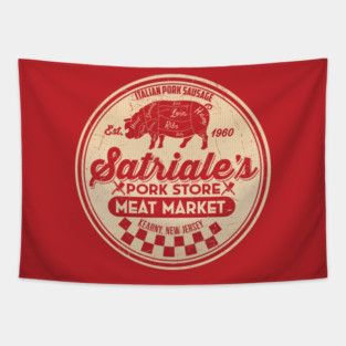 The Italian Pork Store Tapestry