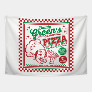 Daddy Green's Pizza Tapestry