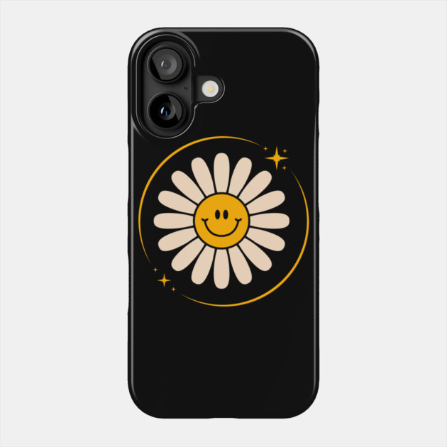 Flower Vintage 70s: Get Your Groove On with Retro Style! Phone Case by BlackMeme94