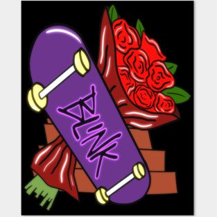 Blink-182 Punk Rock Band Music Posters and Art