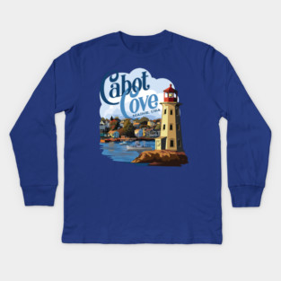 Cabot Cove Kids Long Sleeve T-Shirt