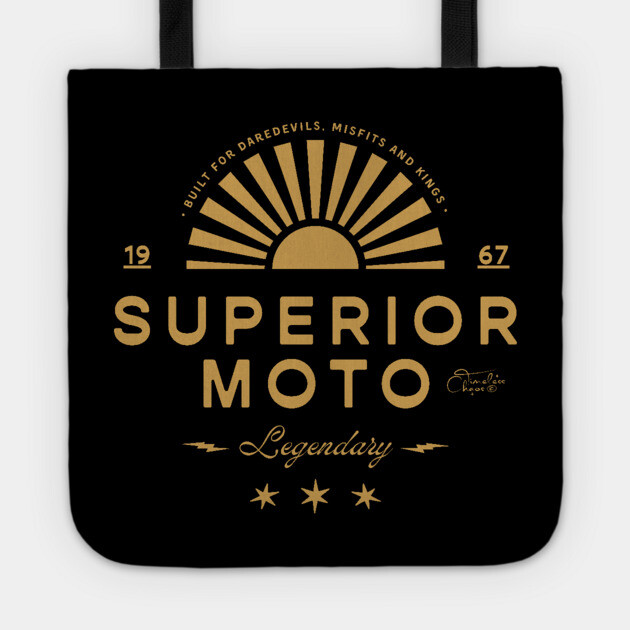 Superior Moto Tote by Timeless Chaos