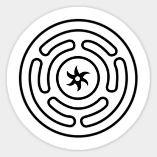 Hecate's Wheel Sticker