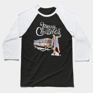 Merry Christmas Shitters Full Baseball T-Shirt