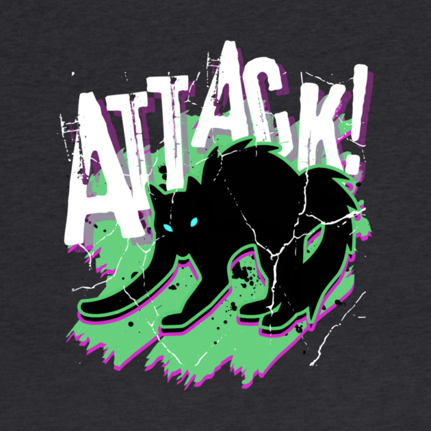 Attack Cat! by casualteesinc
