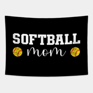 Softball Mom - Softball Mama Tapestry