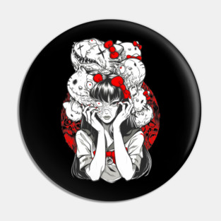 Distorted  Beauty Pin