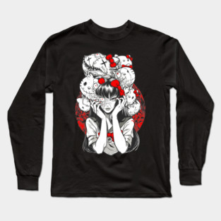 Distorted  Beauty Long Sleeve T-Shirt