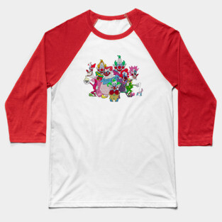 Killer Klowns Baseball T-Shirt