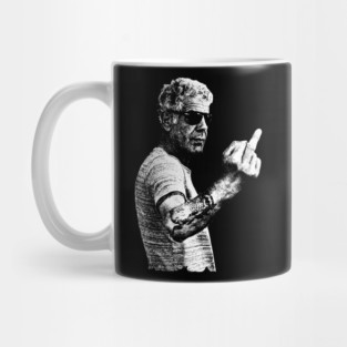 Anthony Bourdain retro Mug