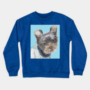 Elton in blue Crewneck Sweatshirt