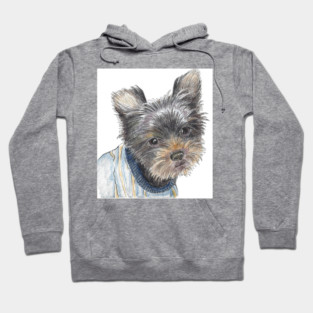 Elton in White Hoodie