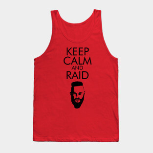 Keep Calm and Raid! Tank Top