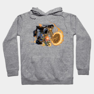 Ghost Rider and Son Hoodie