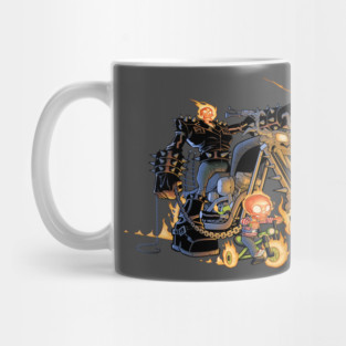 Ghost Rider and Son Mug