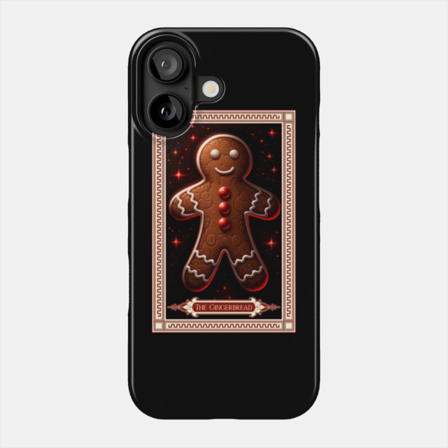 The Gingerbread Man Tarot Card Phone Case by HolidayBug