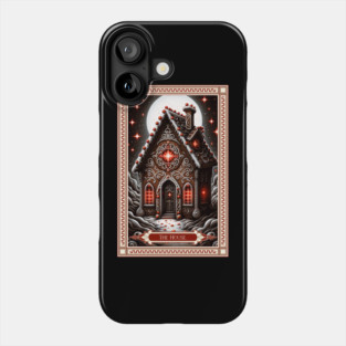 The Gingerbread House Tarot Card Phone Case