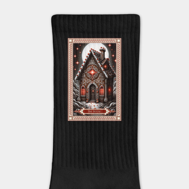 The Gingerbread House Tarot Card by HolidayBug