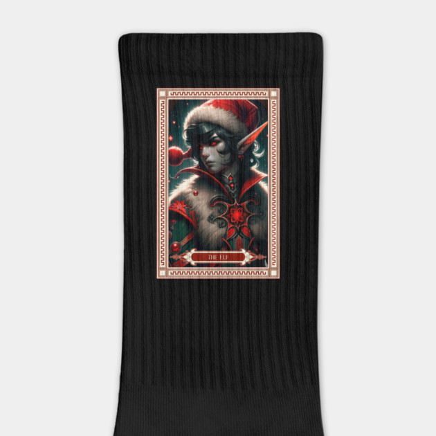 The Christmas Elf Tarot Card by HolidayBug