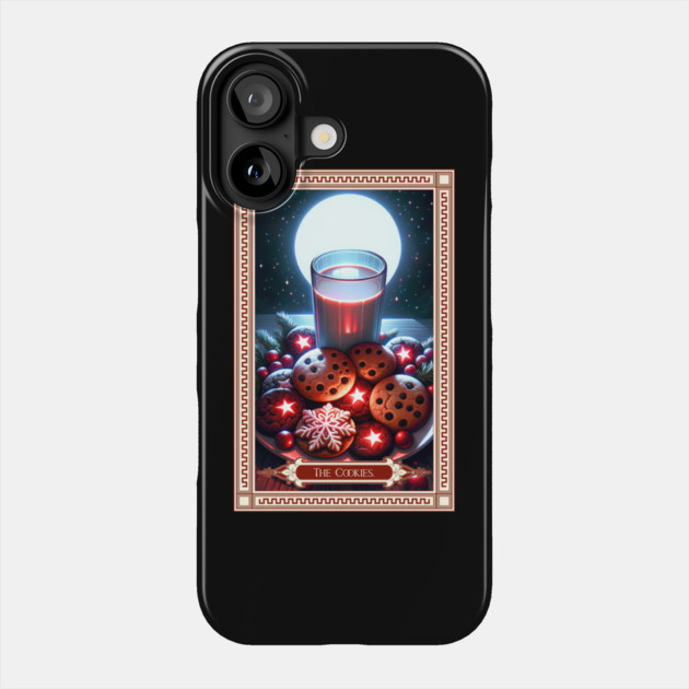 The Christmas Cookie Tarot Card Phone Case by HolidayBug