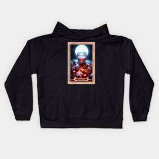The Christmas Cookie Tarot Card Kids Hoodie