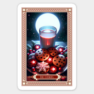 The Christmas Cookie Tarot Card Sticker