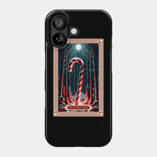 The Candy Cane Tarot Card Phone Case