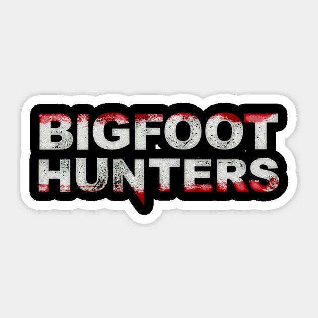 Bigfoot Hunters logo Sticker by Rick Gualtieri